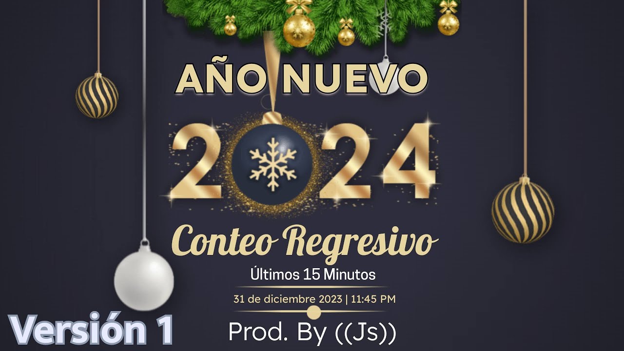 Conteo Regresivo Version I (Costeña) Fin de Año 2023 Año