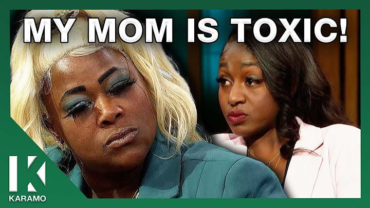 Mom, Change Your Violent Behavior! | KARAMO