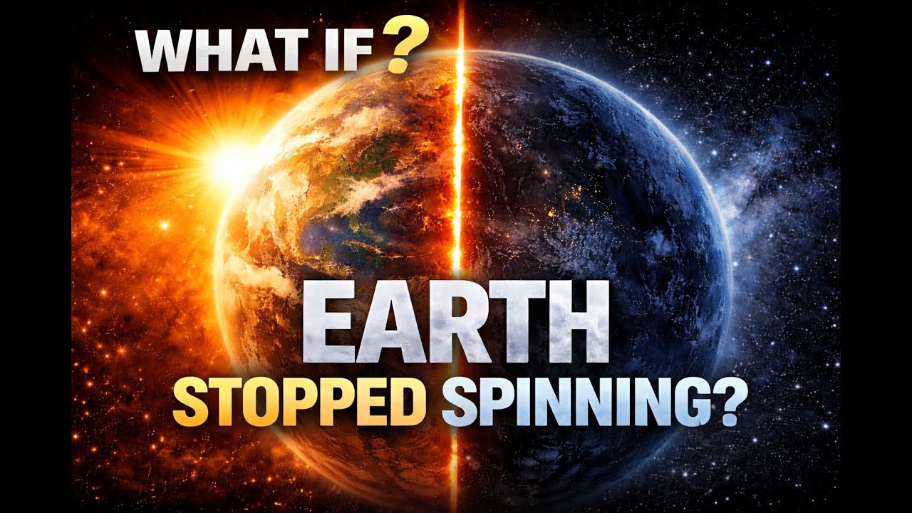 What Would Happen If the Earth Suddenly Stopped Spinning? - YouTube