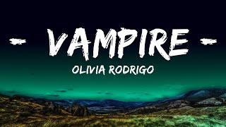 [1HOUR] Olivia Rodrigo - vampire (Lyrics) | The World Of Music