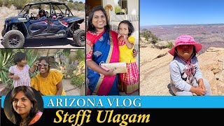 Arizona Travel Vlog in Tamil | ATV Ride - Grand Canyon | Gujarati Wedding | Steffi Ulagam