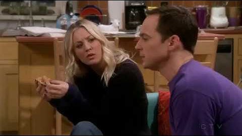 Penny Solves String Theory  - The Big Bang Theory (English HD)