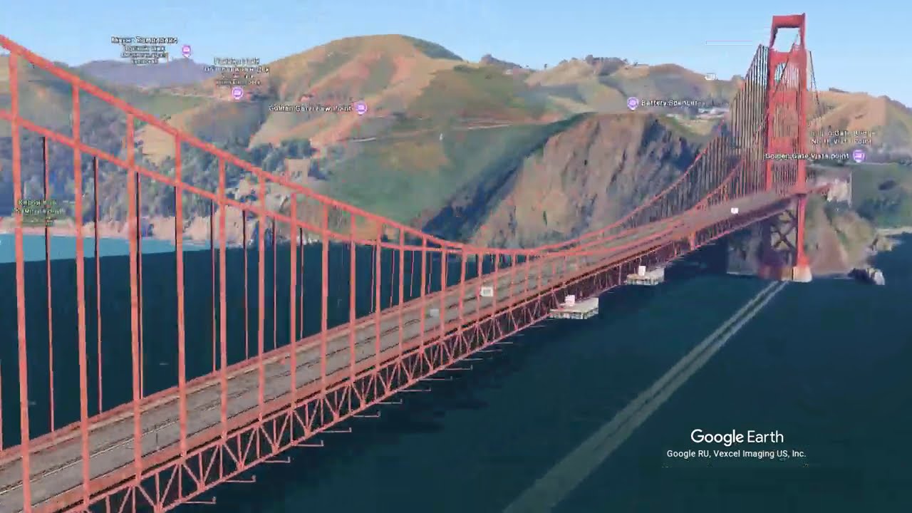 Golden Gate Bridge Rotation Arview