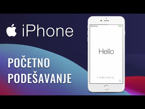 iPhone | POCETNO PODESAVANJE