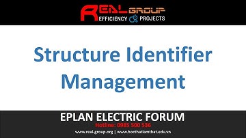 Structure Identifier Management | EPLAN Education