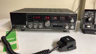 REALISTIC NAVAHO TRC-457 AM/SSB CB RADIO BASE STATION DEMO