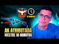 🔥 18 MINUTOS PEGO ATÉ MESTRE! MELHOR DO MUNDO - FREE FIRE AO VIVO