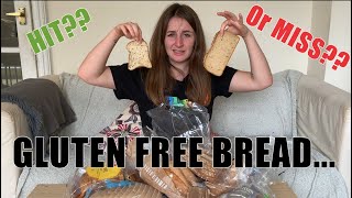 Trying all the gluten free bread so you don't have to || HOW TO COELIAC