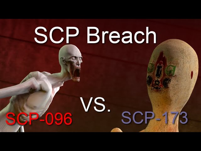 SCP-096(Old Model) and SCP-173 Demostration - Roblox