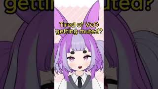 How to prevent muted Twitch VoDs #vtuber #streamer #twitch #obs #streamlabs