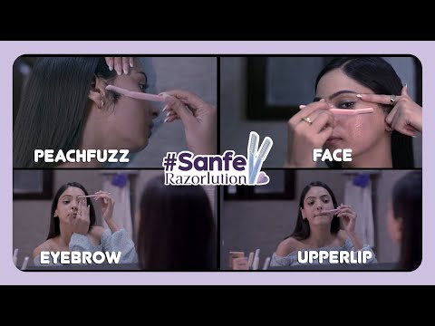 Sanfe Facial Razors for Women | Breaking Myths | Facial Hair Removal | #sanferazorlution