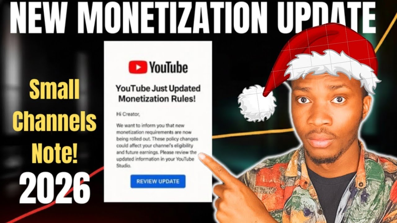 Отличные новости!!! Монетизация на YouTube стала проще! Небольшие каналы ОБЯЗАТЕЛЬНО должны это с...