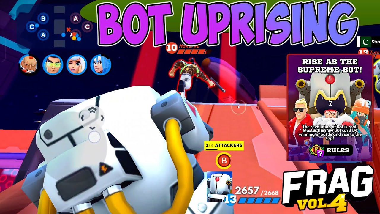 FRAG Pro Shooter - BOT UPRISING🔥Gameplay Walkthrough🔥(iOS,Android ...