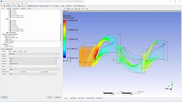 ANSYS CFX: Multi-Stage Time Transform for a 1.5 Stage Aachen Turbine
