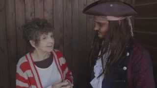Having a Swashbucklin' time at Pirates Quest, Newquay, Cornwall