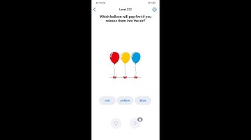 Easy Game Which balloon will pop first if you release them the air Level 222 #easygame