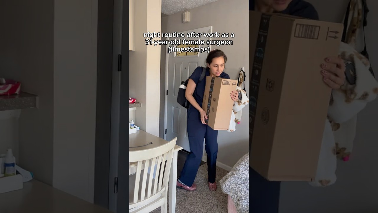 Night Routine After Work as a 31-Year-Old Female Surgeon (timestamps)