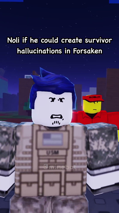Guest 1337 VS Noli be like 😭 | FORSAKEN ANIMATION #forsaken #roblox