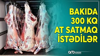 300 kq at ətini Bakıda satmaq istədilər: Hadisəyə görə Şamaxı sakinləri saxlanıldılar