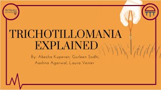 Trichotillomania Explained