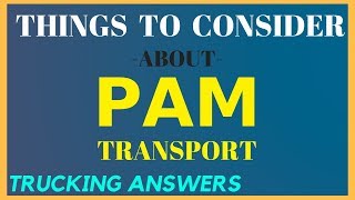 PAM Transport and Driver Solutions | Trucking Answers