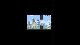 Flappy Blue Bird Android App- Flapping Blue Bird through the city screenshot 1