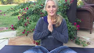 Meditation for Calming- (9 minutes!)- Feel Better With Yoga