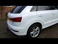 2013 Audi Q3 2.0 TDI S-Line Quattro