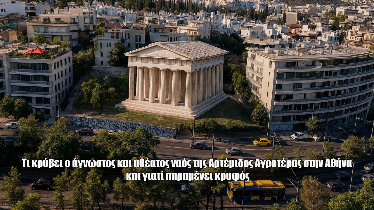 Τι κρύβει ο άγνωστος και αθέατος ναός της Αρτέμιδος Αγροτέρας στην Αθήνα και γιατί παραμένει κρυφός