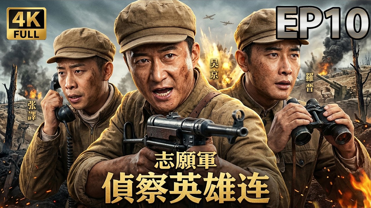 【經典韩戰】EP10|深入敵後展開生死偵察!吳京、張譯、羅晉率志願軍偵察小隊浴血突圍,絕境之中迎來驚險任務|《志願軍:偵察英雄連》|原劇《侦察英雄》加長連播 #志願軍 #韩戰 #偵察兵