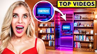 I Built the BEST SECRET ROOMS You'd Never Find! | Rebecca Zamolo