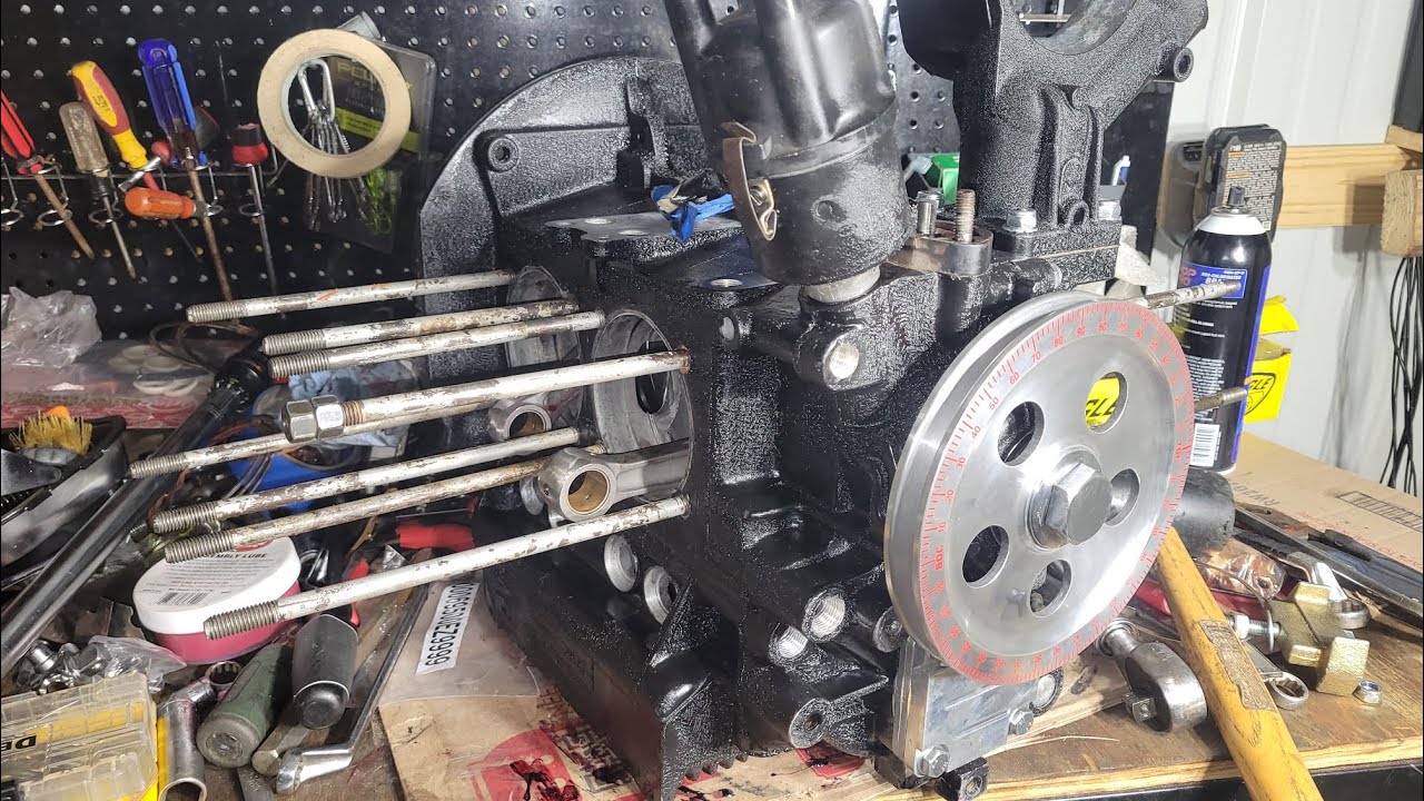 VW Engine assembly - 1904cc - shortblock - part 2
