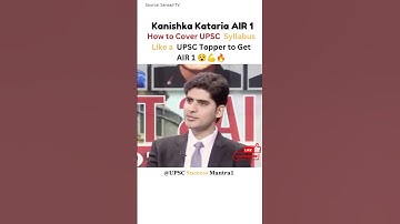 UPSC Topper AIR 1 🥇🤓 Cover UPSC Syllabus like a Topper✌️ #upscviralshorts #upsctopper #upscshorts