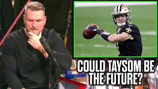 Pat McAfee Reacts To Taysom Hill's First Start In The NFL