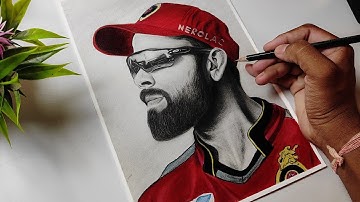 Drawing Virat Kohli Part -2 || How To Draw Virat Kohli Full Tutorial 🥰