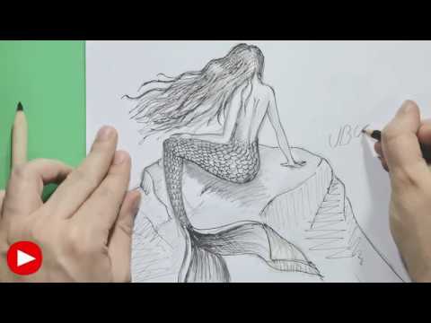 Video: Come Disegnare Una Coda Di Sirena