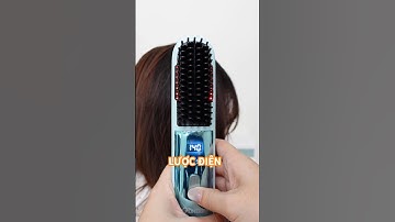 Lược ion âm hỗ trợ tóc nhìn mượt và thẳng hơn#letnhancheck #review #dogiadung #lamdep #tips #giadung