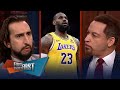 LeBron makes cryptic tweet, Should King James and the Lakers split? | NBA | FIRST THINGS FIRST