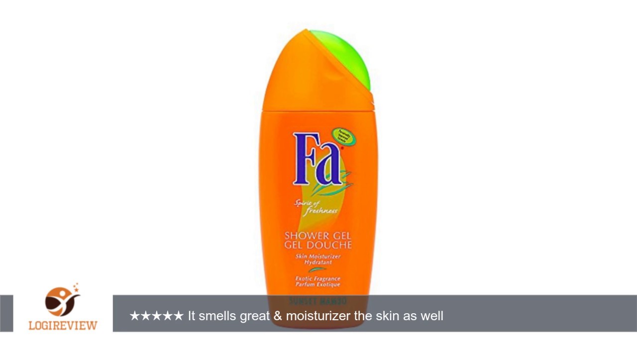 Fa Shower Gel Sunset 8.4 oz by Kodiake Review/Test YouTube