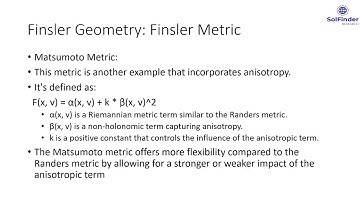 Finsler Geometry