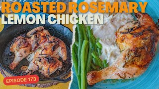 Roasted Rosemary Lemon Chicken in 45 minutes!