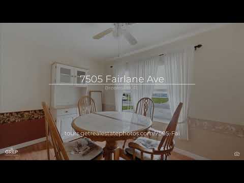 7505 Fairlane Ave, Brooksville, FL home video tour