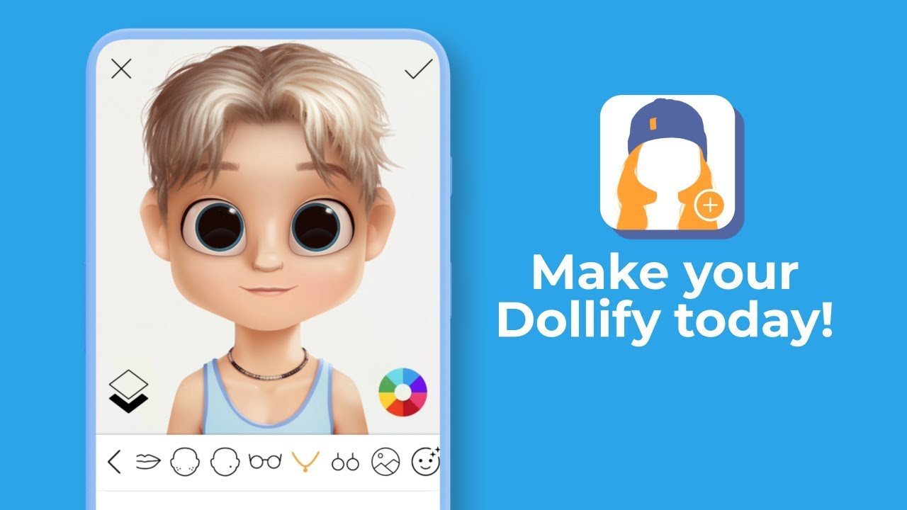 Dollify App - Create your own Dolls!! - YouTube