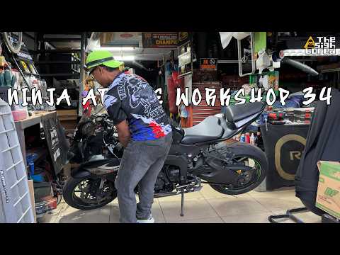 Kawasaki Ninja ZX-6R | Workshop 34 | 83,598 km | Sunburnt meter and cracked fairings