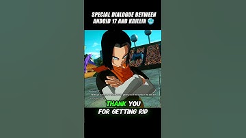 Special Dialogue Between Android 17 And Krillin 🤯 #crashout #krillin #sparkingzero #dragonballz
