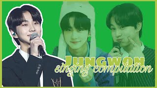 ENHYPEN Jungwon Singing Compilation