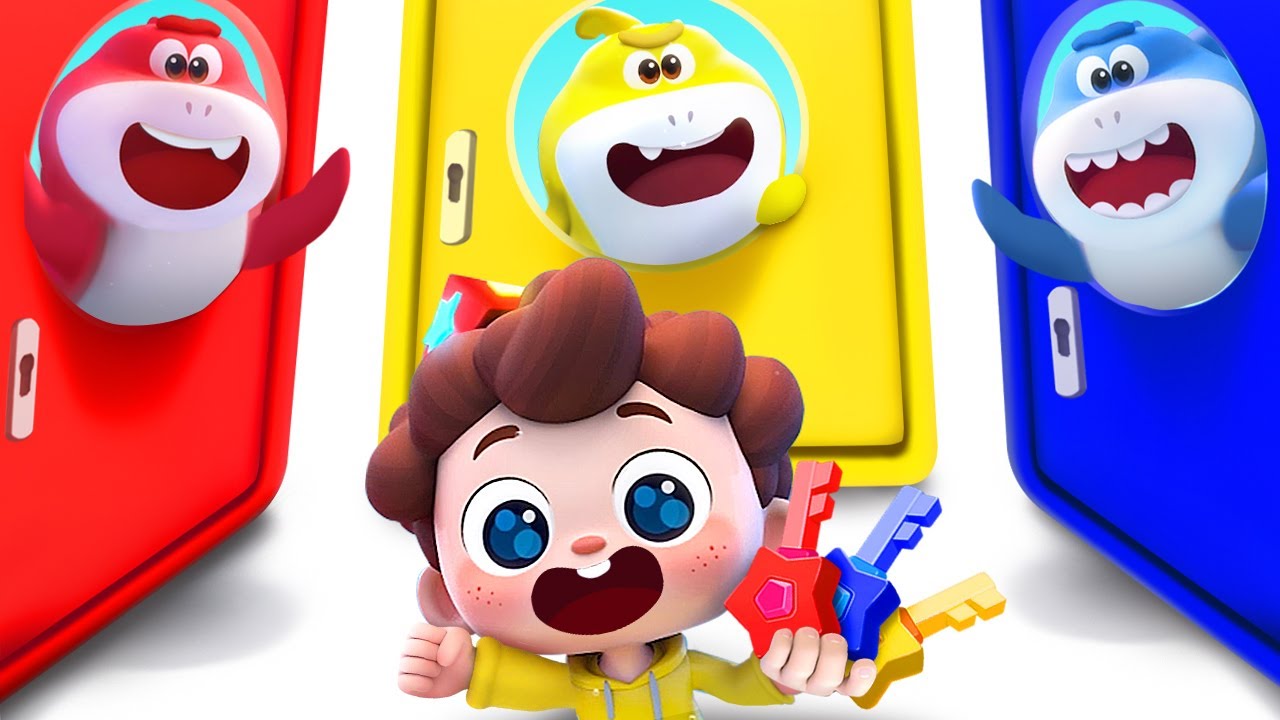 Baby Shark Escape Room | Learn Colors with Baby Shark | Nursery Rhymes & Kids Songs | BabyBus