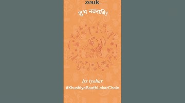 GRWM this Navratri Ft. ZOUK #shorts #grwm #navratri #garba2024 #viralshort