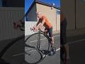 How to ride a penny farthing #pennyfarthing #udcpennyfarthing