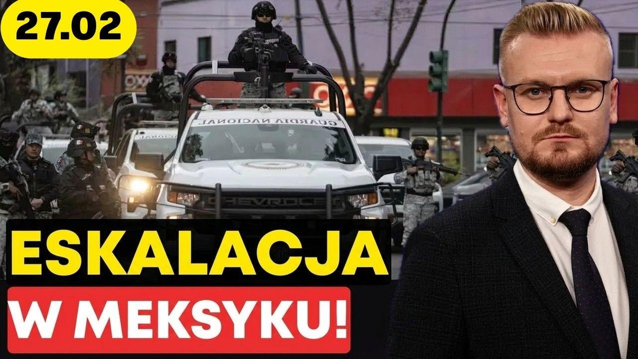 Piekło w Meksyku: Jak zlikwidowano El Mencho. Dlaczego kartel działa lepiej niż wojsko?